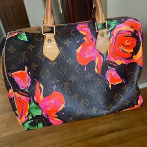 Louis Vuitton Multicolor Floral Satchel